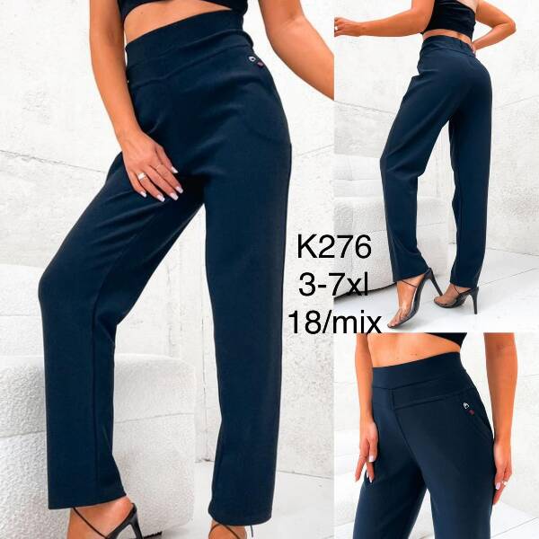 Spodnie damskie  Roz 3XL-7XL, Mix kolor Paczka 18 szt